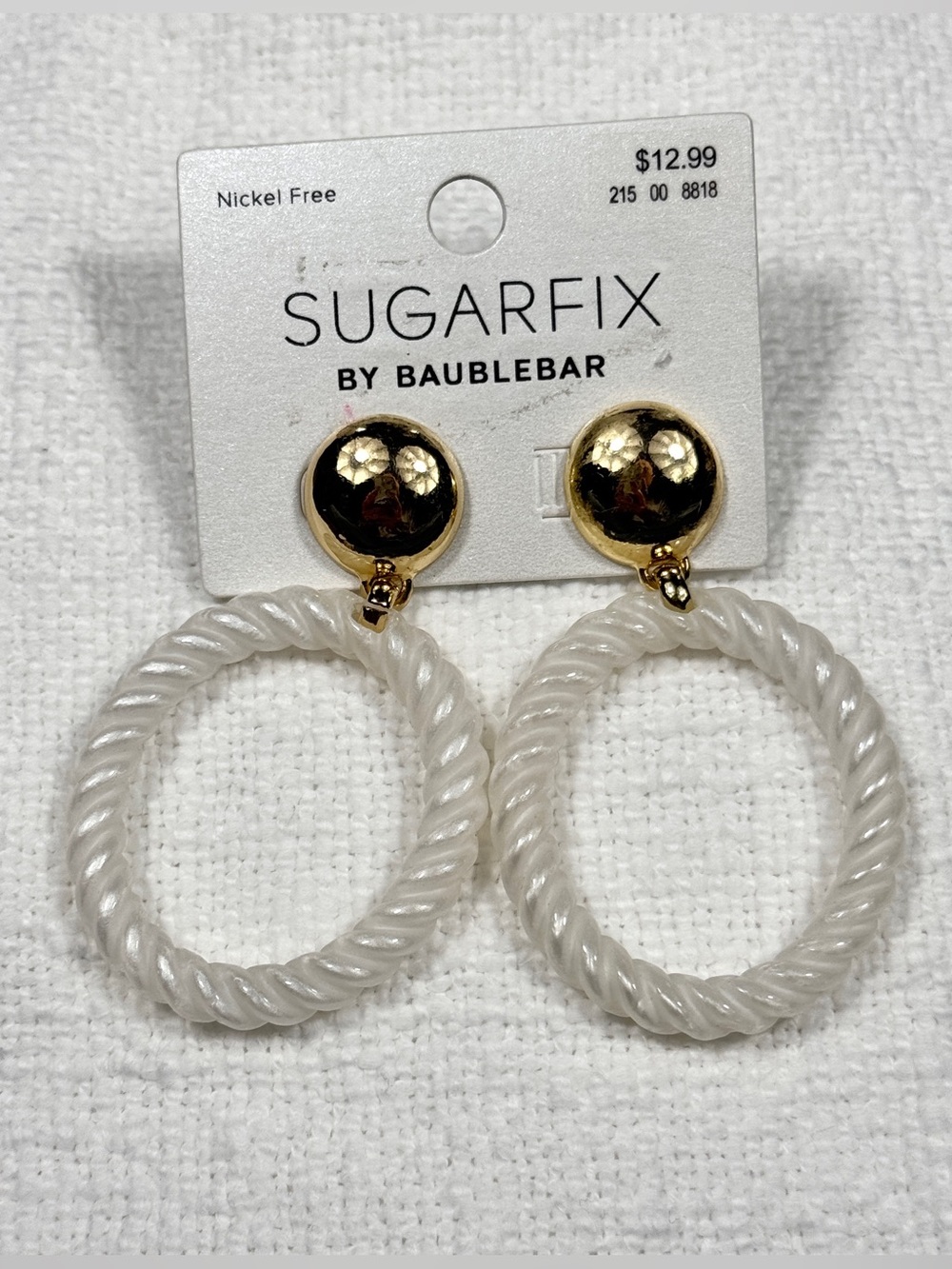 NEW Sugarfix by Baublebar Twisted Earings